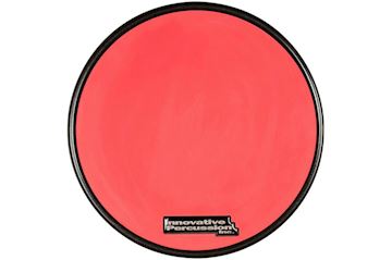 Innovative percussion - rp-1r red gum rubber oefenpad met rand 11,5"