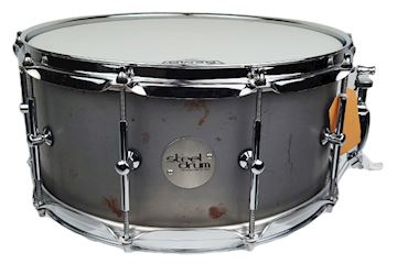Steeldrum - stdr-rwir1465 snaredrum 14x6,5" raw iron