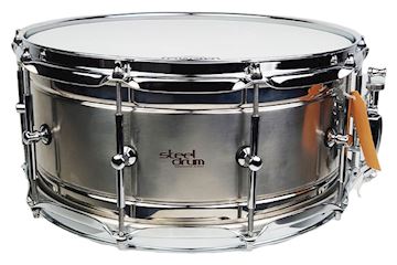 Steeldrum - stdr-st1465 snaredrum 14x6,5" stainless steel