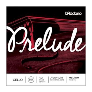 Daddario - j1010-12m prelude cello snaren set 1/2 medium