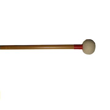Majestic - mpk4 paukenstokken hard (rattan handles) rood