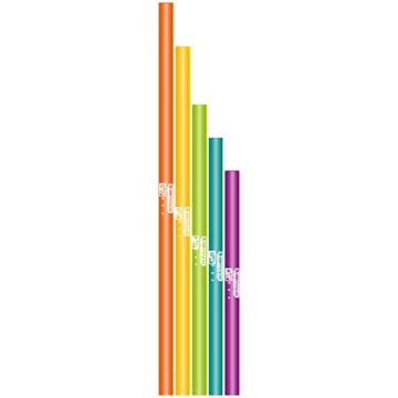 Boomwhackers - bw-5bset 5 delige bas chromatische set
