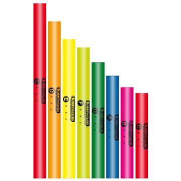 Boomwhackers - bwdg bw-8set 8 delige diatonische set