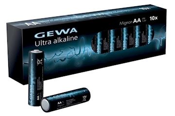 Gewa - batterij aa alkaline pro 1,5 v