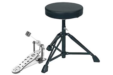Pure gewa - e-drum pack dt-100 drumkruk + pd-100-v2 bassdrumpedaal