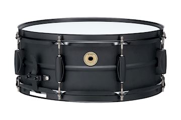 Tama - bst-1455bk snaredrum metalworks black steel 14x5,5"
