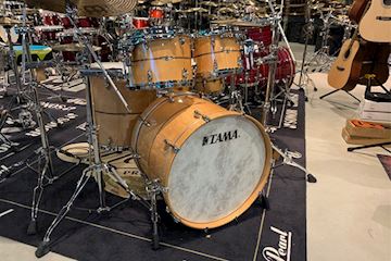 Tama - star drumstel maple 4 delige gloss natural curly maple