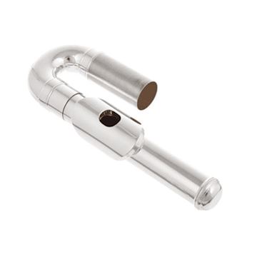 Yamaha - fhj-200u02 kromme kop zilverplated dwarsfluit (nieuw model)