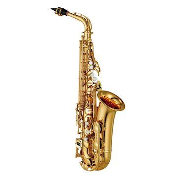 Yamaha - yas280 alt saxofoon, high f# key, koffer
