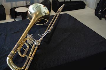 Yamaha - ysl646 trombone bb/f ml goudlak