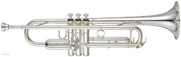 Yamaha - ytr-4335gsii trompet bes verzilverd