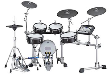 Yamaha - dtx10k-m elektronisch drumstel black forest