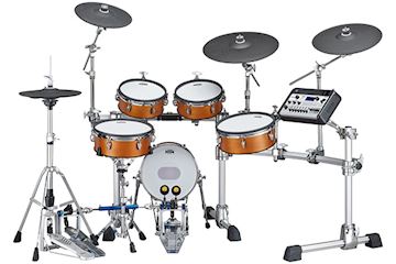 Yamaha - dtx10k-m elektronisch drumstel real wood
