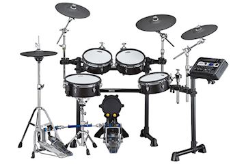 Yamaha - dtx8k-m elektronisch drumstel black forest