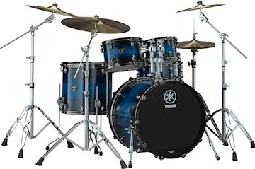 Yamaha - drumstel live custom hybrid oak rock uzu ice sunburst
