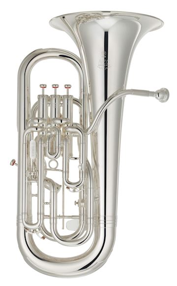Yamaha - yep642ts euphonium neo serie 4 ventielen verzilverd