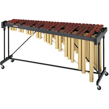 Yamaha - marimba 4 1/3 octaves, a-c4, padauk bars