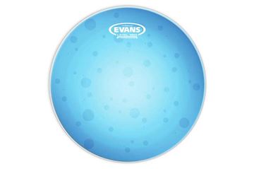 Evans - b14hb hydraulic blue snare batter drum head, 14 inch