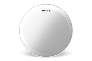 Evans - bd18gb4c eq4 frosted bass drum head, 18 inch
