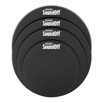 Evans - so-0244 soundoff by evans drum mute pack, fusion (10,12,14,1
