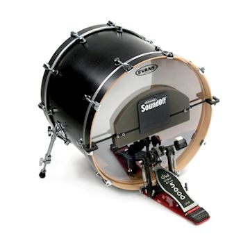 Evans - sobass dempmat soundoff universal bass mute