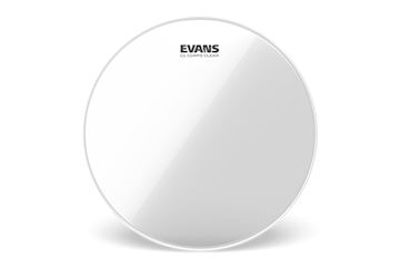 Evans - tt06cc corps clear marching tenor drum head, 6 inch