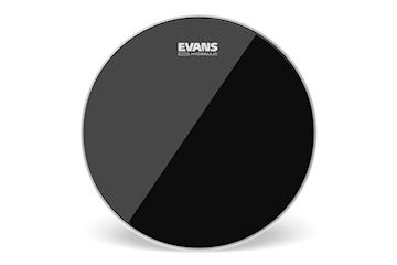 Evans - tt13hbg hydraulic black drum head, 13 inch