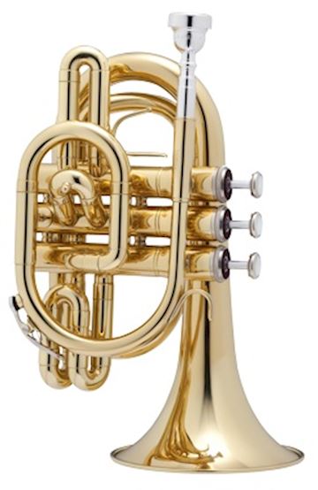 Jupiter - jtr710 pocket trompet gelakt