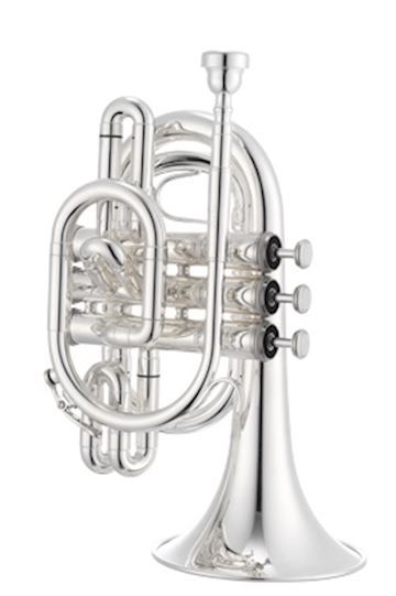 Jupiter - jtr710s pocket trompet verzilverd