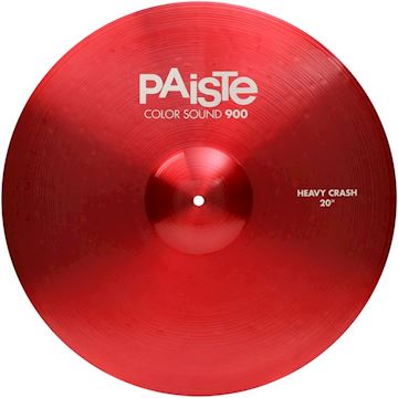Paiste - 900 serie color sound 20" heavy crash cymbal red