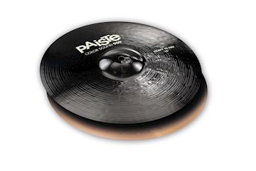Paiste - 900 serie color sound 15" heavy hihat cymbals black