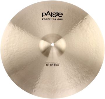 Paiste - formula 602 modern essentials 16" crash cymbal