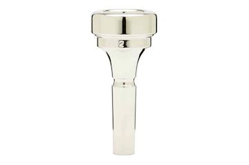 Denis wick - cornet 2 classic mondstuk silver plate