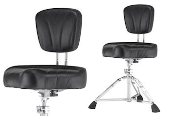 Pearl - d-2500br roadster throne motorcycle-type seat w/ backrest