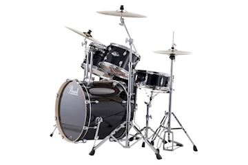Pearl - exx705nbrc31 export drumstel jet black w/sabian cymbals