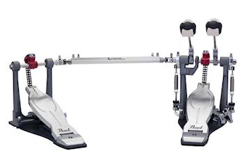 Pearl - p1032r dubbel bassdrum pedaal eliminator solo red