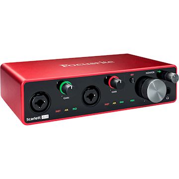 Focusrite - scarlett 4i4 g3 usb audio interface