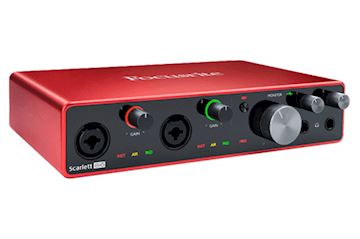 Focusrite - scarlett 8i6 g3 usb audio interface