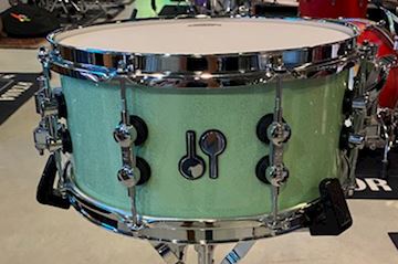 Sonor - sq2 birch snaredrum 13x6,5" mint sparkle finish