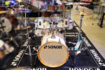 Sonor - drumstel aq2 studio set white pearl (wmp) shellset