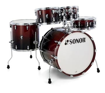 Sonor - drumstel aq2 stage set brown fade (brf) shellset