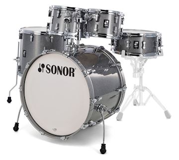 Sonor - drumstel aq2 stage set titanium quartz (tqz) shellset