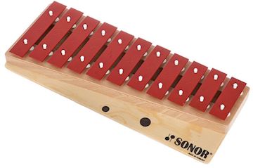 Sonor - g10 glockenspiels sopraan c3-f4 c-major 13 toetsen