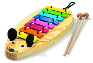 Sonor - mg glockenspiel toy sound muis c c3-c4 c-major 8 toetsen