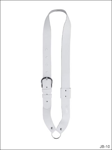 Boston - bandelier junior leder wit