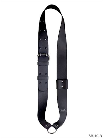 Boston - sb10b bandelier senior leder zwart