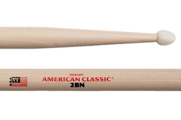 Vic firth - 2bn drumstokken american classic tip nyl