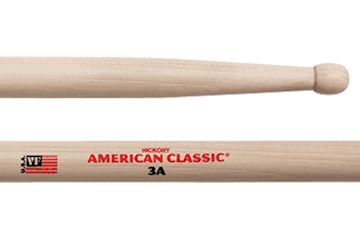 Vic firth - 3a drumstokken american classic hickory