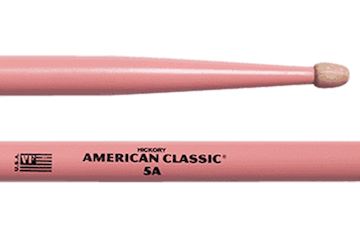 Vic firth - 5ap drumstokken american classic hickory roze