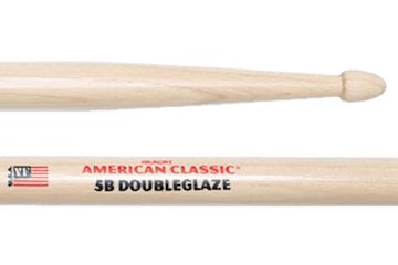 Vic firth - 5bdg drumstokken american classic hickory 5b double glaze